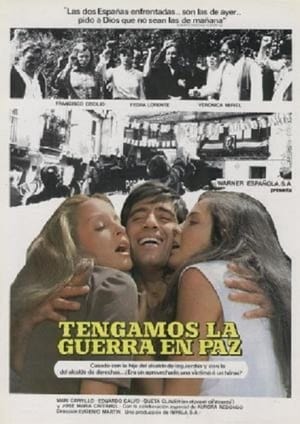 Poster Tengamos la guerra en paz (1977)