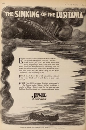 Poster The Sinking of the Lusitania (1918)