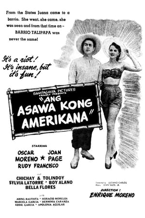 Poster Ang Asawa Kong Americana (1953)