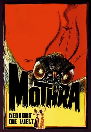 Poster Mothra bedroht die Welt 1961