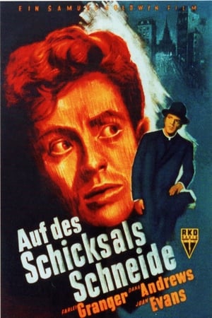 Poster Auf des Schicksals Schneide 1950