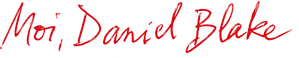 Moi, Daniel Blake — logo