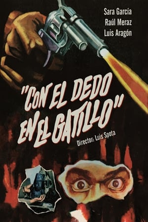 Poster With my finger on the trigger (1958)