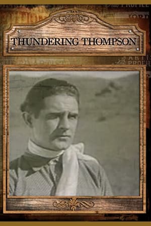 Poster Thundering Thompson 1929
