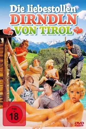 Poster Die liebestollen Dirndl von Tirol 1969