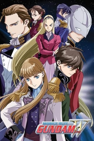 Poster Mobile Suit Gundam Wing Temporada 1 El reencuentro con Relena. 1995