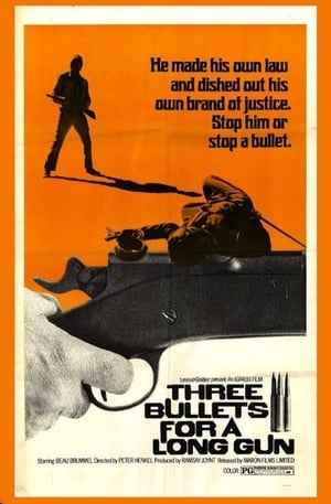 Poster Three Bullets... for a Long Gun 1971
