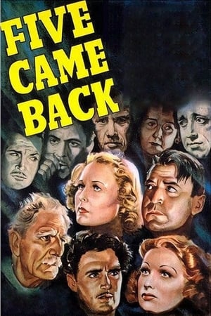 Poster Five Came Back 1939