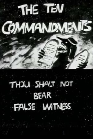 Poster The Ten Commandments Number 8: Thou Shalt Not Bear False Witness 1995
