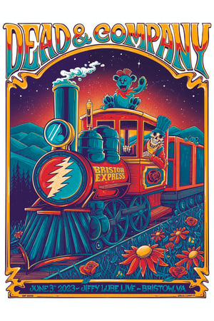 Poster Dead & Company:2023-06-03 Jiffy Lube Live, Bristow, VA, USA 2023