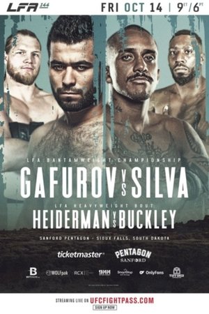 Poster LFA 144: Gafurov vs. Silva (2022)