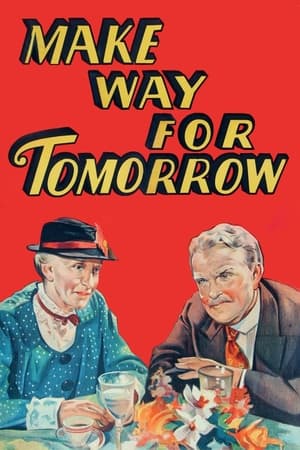 Poster Make Way for Tomorrow 1937