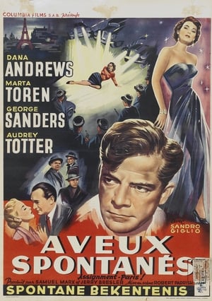 Poster Aveux spontanés 1952