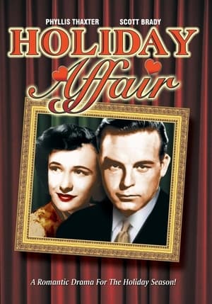 Poster Holiday Affair 1955
