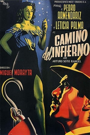 Poster Camino del infierno 1951