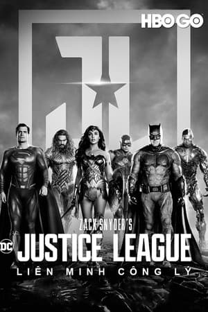 Poster Liên Minh Công Lý Phiên bản của Zack Snyder 2021