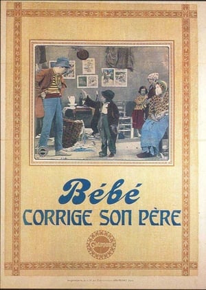 Poster Bébé corrige son père 1911