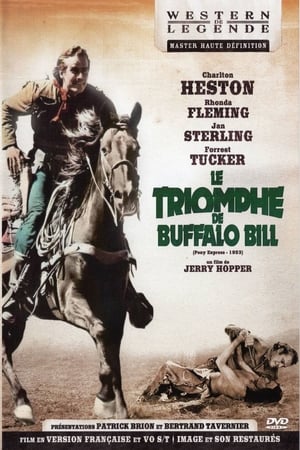 Poster Le Triomphe de Buffalo Bill 1953