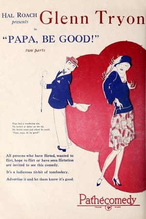 Poster Papa Be Good! (1925)