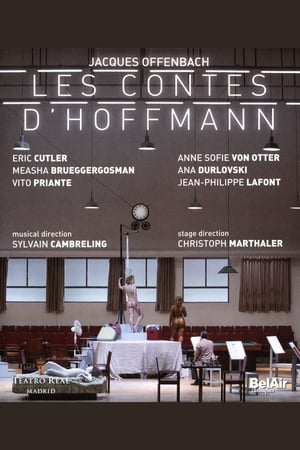 Poster Les Contes D'Hoffmann, Teatro Real Madrid (2015)
