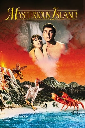 Poster Tajemnicza wyspa 1961