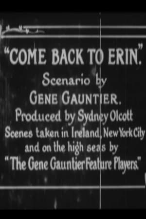 Poster Come Back to Erin (1914)