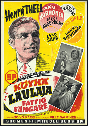 Poster Köyhä laulaja (1950)