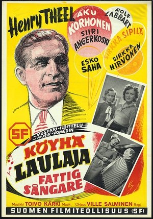 Poster Köyhä laulaja (1950)