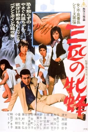 Poster 三匹の牝蜂 　 1970