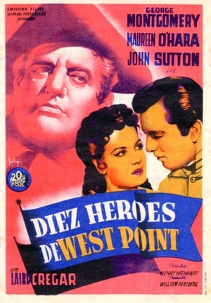 Poster Diez héroes de West Point 1942