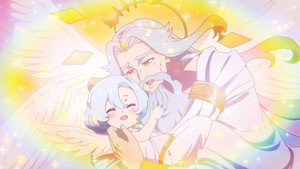 Megami «Isekai Tensei Nani ni Naritai desu ka» Ore «Yuusha no Rokkotsu de» Episodio 12