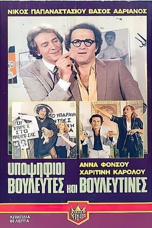 Poster Υποψήφιοι βουλευτές και βουλευτίνες 1980