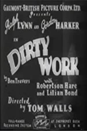 Poster Dirty Work (1934)