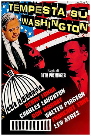Poster Tempesta su Washington 1962