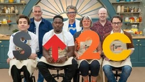 The Great Celebrity Bake Off for Stand Up To Cancer Dizzee Rascal, Nick Grimshaw, Philippa Perry, Reece Shearsmith