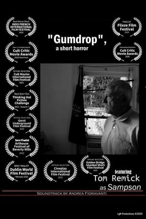 Poster "Gumdrop", a short horror 2020