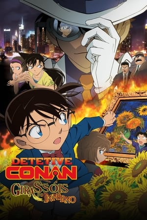 Poster Detetive Conan: Girassóis do Inferno 2015