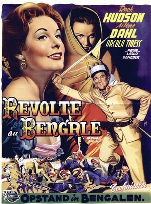 Poster La Révolte des Cipayes 1954