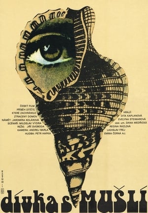 Poster Dívka s mušlí 1981