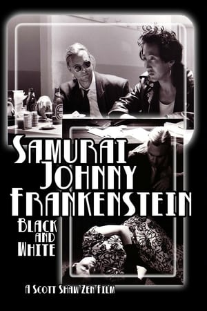 Poster Samurai Johnny Frankenstein Black and White (2014)