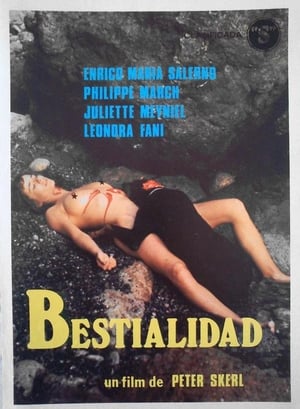 Poster Bestialidad 1976