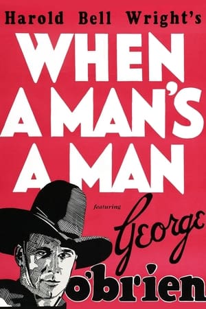 When a Man's a Man poster