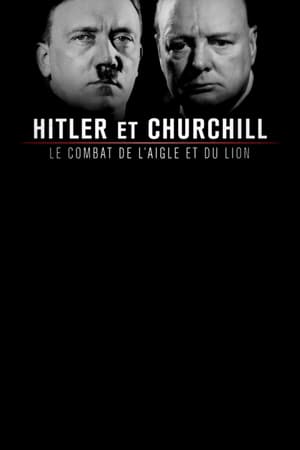 Image Hitler et Churchill : le combat de l'aigle et du lion