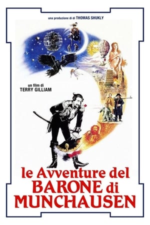 Poster Le avventure del Barone di Munchausen 1988