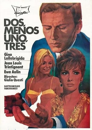 Poster Dos menos uno, tres 1968