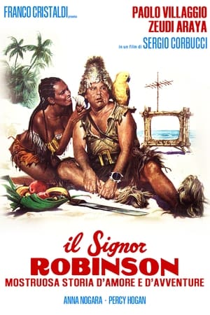 Poster Синьйор Робінзон 1976