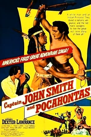 Poster Captain John Smith and Pocahontas 1953