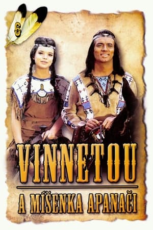 Poster Vinnetou a míšenka Apanači 1966