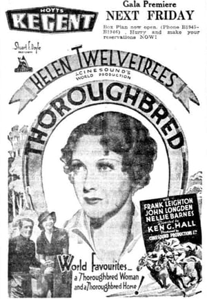 Poster Thoroughbred (1936)