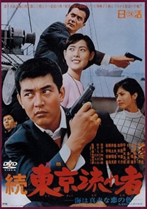 Poster Tokyo Drifter 2: The Sea Is Bright Red as the Color of Love (1966)